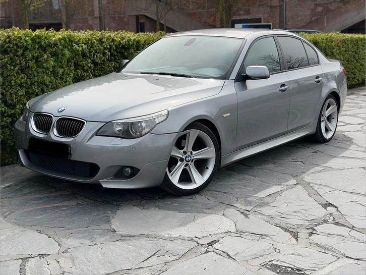 Bmw e60 525da/M-Sport, Autos, BMW, Entreprise, Achat, Série 5, Radio, Diesel, Euro 4, Berline, 5 portes, Automatique, Argent ou Gris