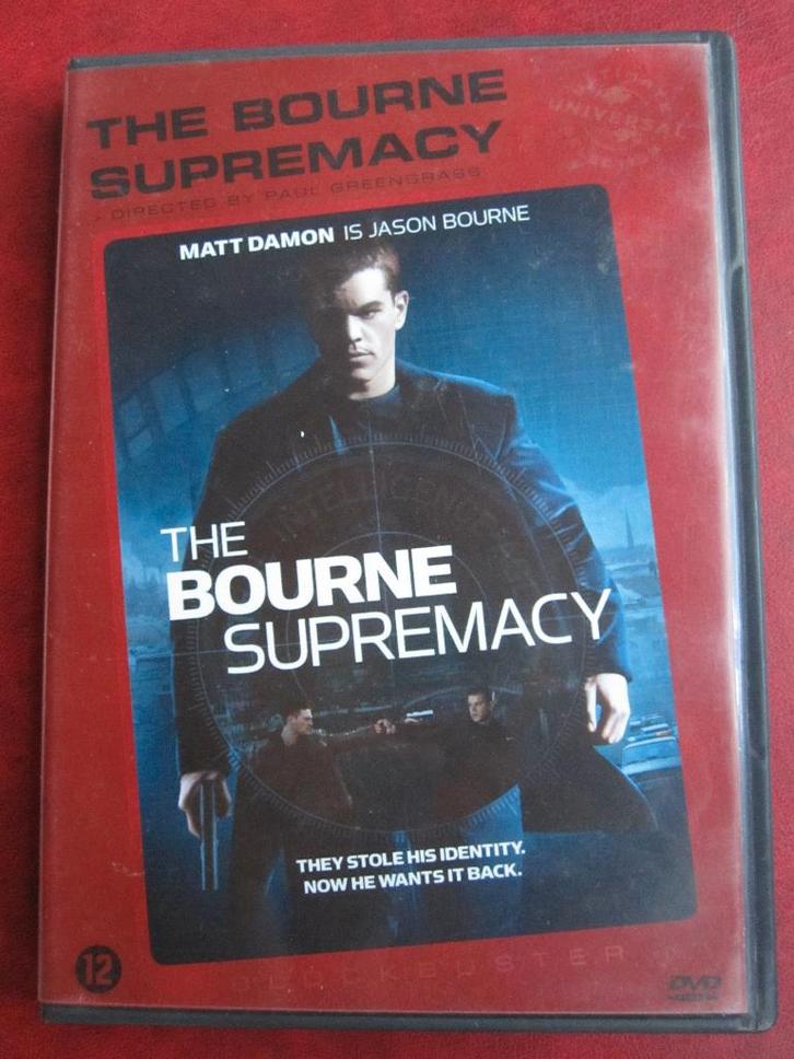La suprématie de Bourne (2004), CD & DVD, DVD | Action, Comme neuf, Thriller d'action, À partir de 12 ans, Enlèvement ou Envoi