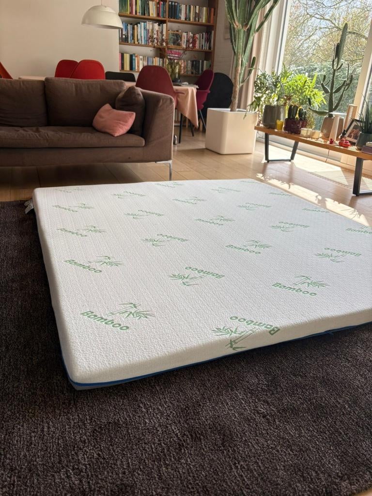 surmatelas 180x200 cm, Maison & Meubles, Chambre à coucher | Matelas & Sommiers, Comme neuf, Matelas, 180 cm, 200 cm, Deux personnes