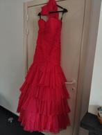 Robe bustier de cocktail/cérémonie avec étole, Enlèvement, Comme neuf, Taille 38/40 (M)