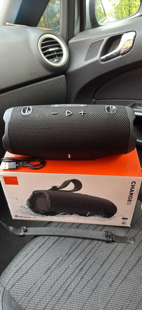 Charge 6 Draagbare Bluetooth Speaker Zwart, Ophalen of Verzenden, Nieuw, Overige merken