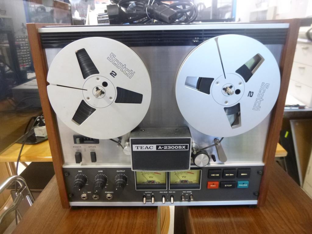 TEAC A 2300 SX, Enlèvement, Magnétophone, Avec bandes