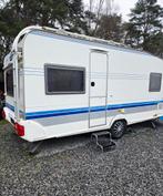 Hobby bj 2005 met mover en voortent, Caravans en Kamperen, Caravans, Hobby, Frans bed, Ringverwarming, Particulier