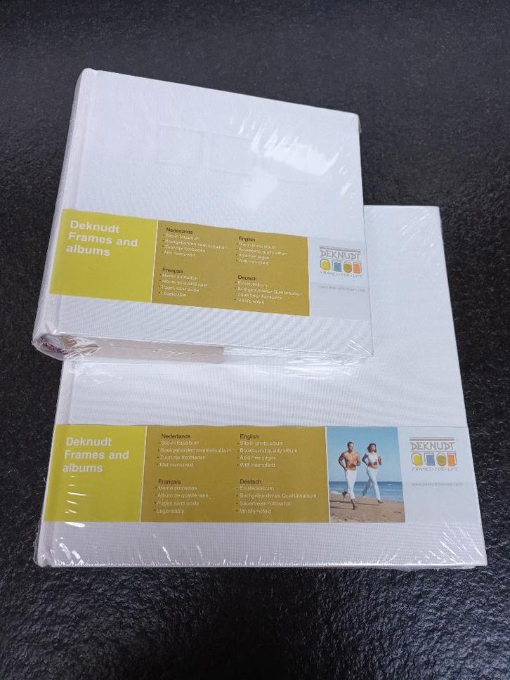 Fotoalbums Deknudt Frames - 2 stuks (nieuw), Audio, Tv en Foto, Fotoalbums en Accessoires, Nieuw, Fotoalbum, Verzenden