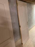 Twee deurbladen met beslag, Doe-het-zelf en Bouw, Ophalen, Minder dan 80 cm, Binnendeur, Zo goed als nieuw