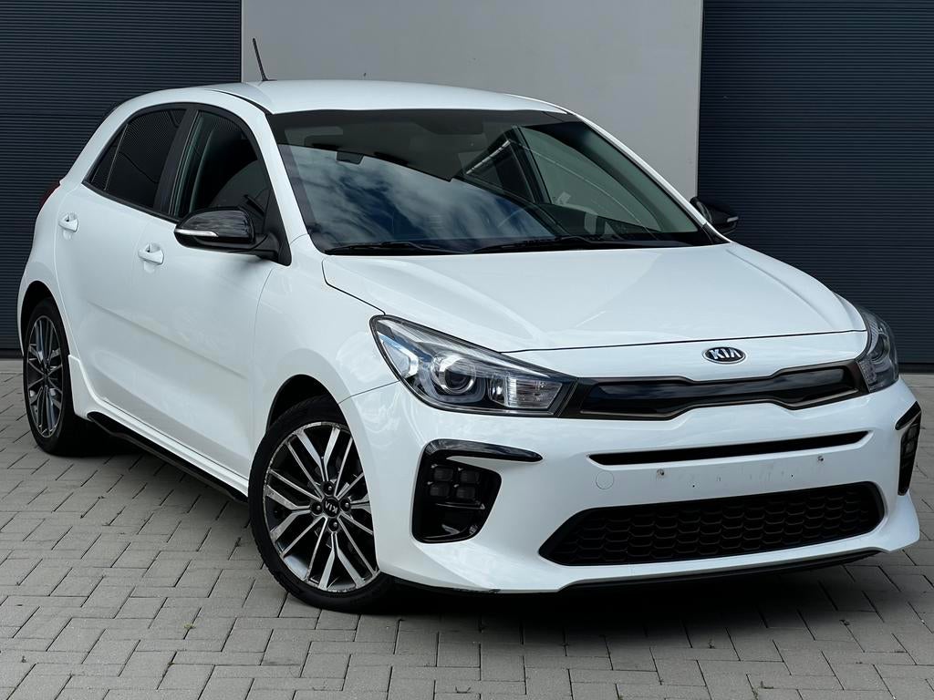 Kia rio gt line // full option // benzine // mooie staat, Voorwielaandrijving, Testrit aan huis, Navigatiesysteem, Leder en Stof