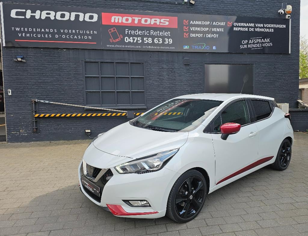 Nissan Micra 0.9 IG-T N-Line Euro 6 GPS, Autos, Nissan, Entreprise, Micra, ABS, Caméra de recul, Airbags, Air conditionné, Climatisation automatique
