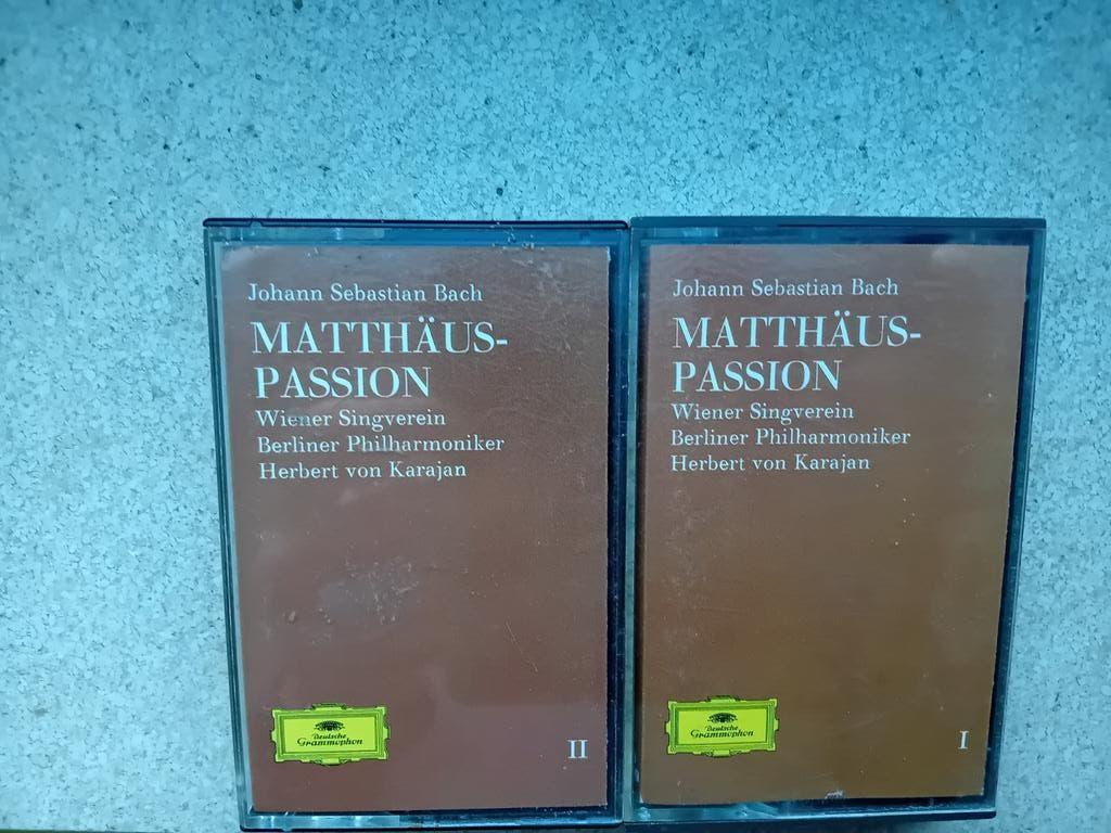 2 Bach-audiocassettes, Cd's en Dvd's, Cassettebandjes, Gebruikt, 2 t/m 25 bandjes, Klassiek, Ophalen of Verzenden