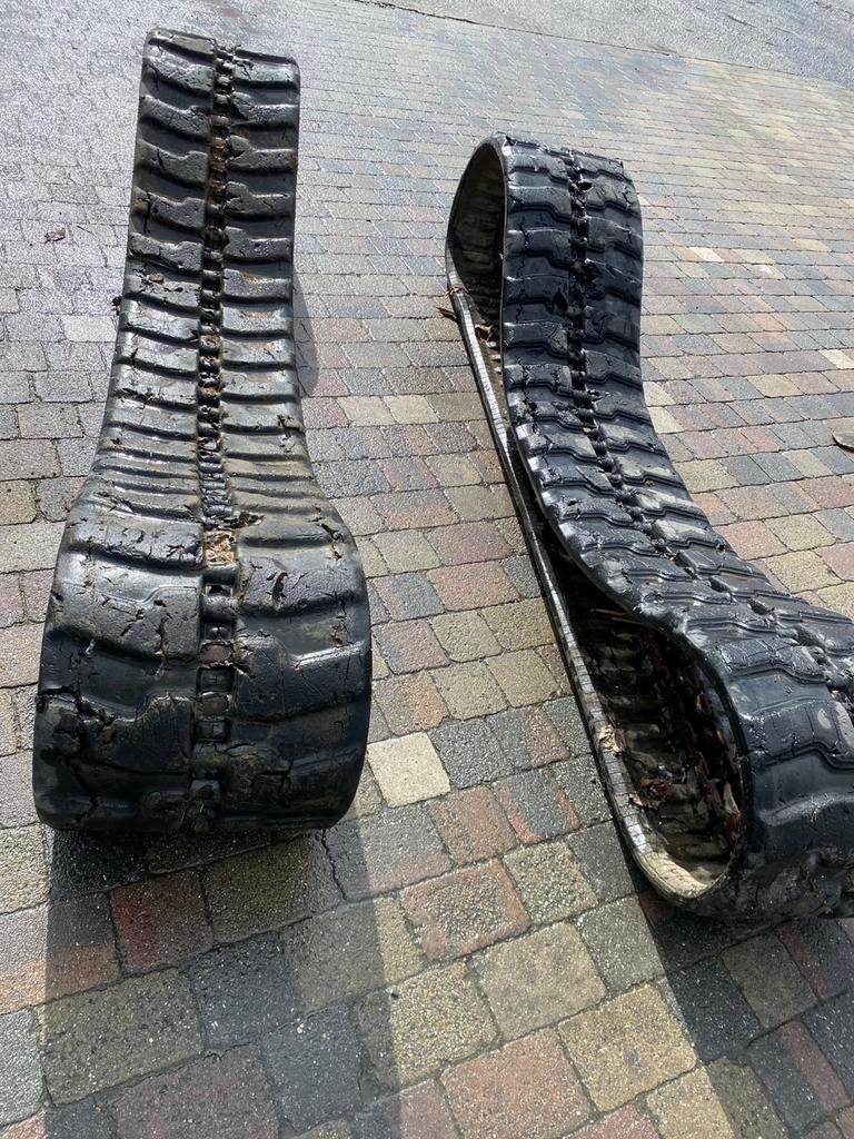 Rubber rupsen, Zakelijke goederen, Machines en Bouw | Kranen en Graafmachines, Ophalen, Graafmachine