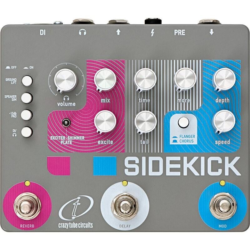 Sidekick gitaar pedaal/ effect, Musique & Instruments, Effets, Chorus, Reverb, Enlèvement