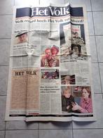 Extra grote krant Het Volk 15 juni 1993, Boeken, Tijdschriften en Kranten, Ophalen, Gelezen, Krant
