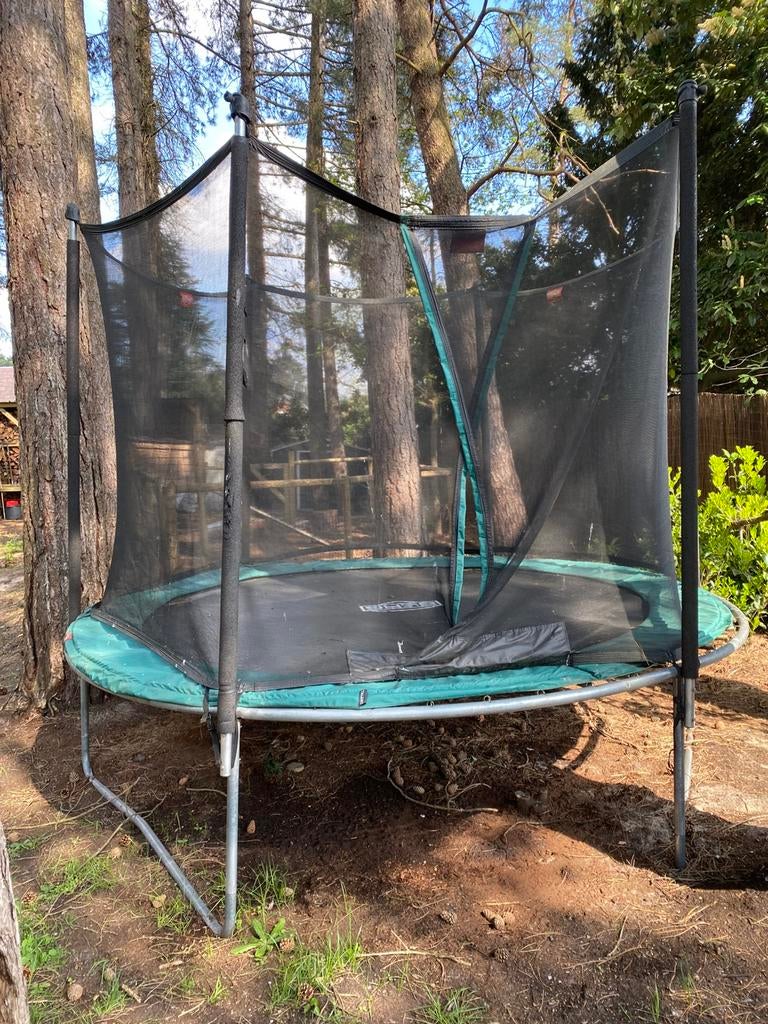 Trampoline, Ophalen, Gebruikt