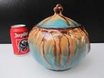 Antiek tabakspot - prachtige kleuren - perfecte staat, Ophalen of Verzenden