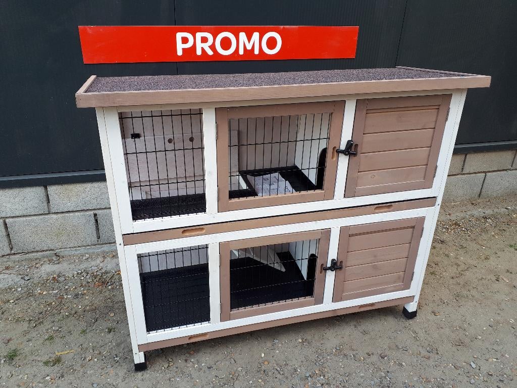 nieuw konijnenhok duplex, Dieren en Toebehoren, Ophalen, Nieuw