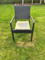 tuinstoelen, Tuin en Terras, Ophalen, Gebruikt, Wicker, Stapelbaar
