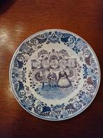 Delfs blauw bord, Ophalen