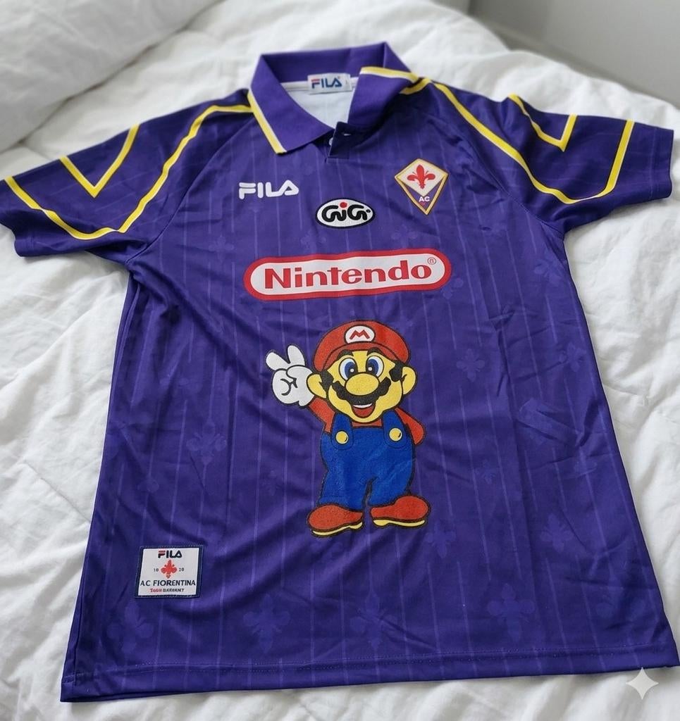 Nintendo Fila Fila shirt 1997 - 1998, Maat L, Ophalen of Verzenden, Shirt