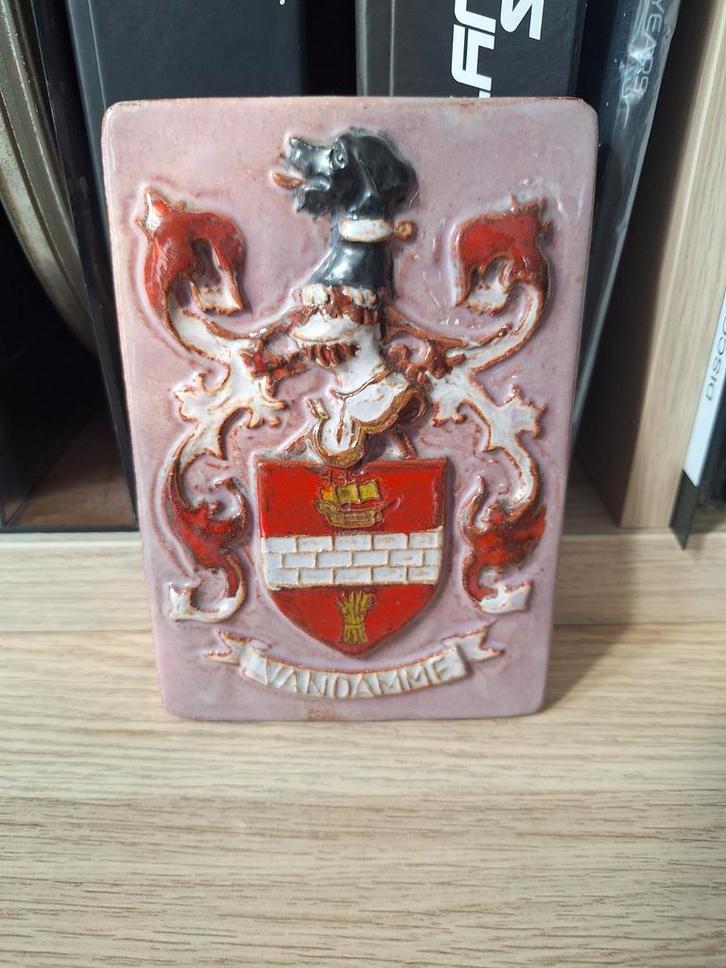 Vintage Wandtegel, Antiek en Kunst, Antiek | Keramiek en Aardewerk, Ophalen of Verzenden