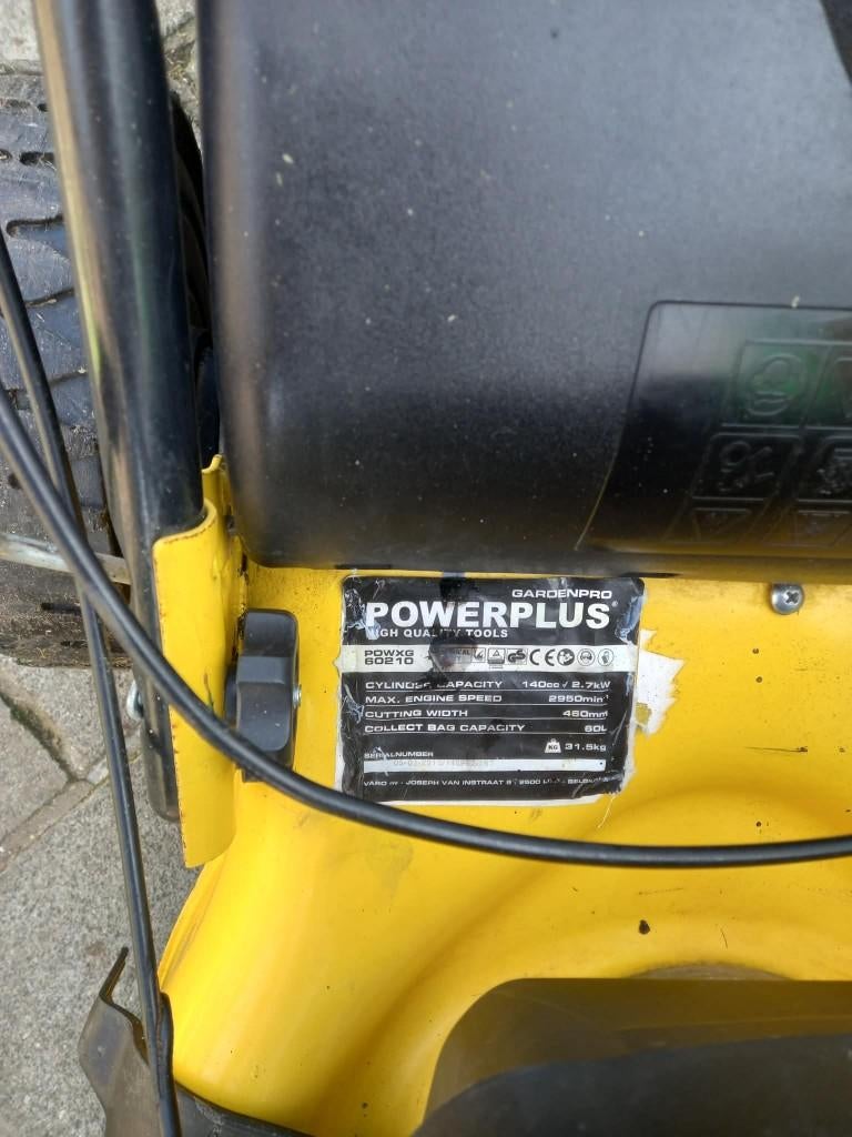 tondeuse, Jardin & Terrasse, Tondeuse rotative, 40 à 49 cm, Enlèvement, Powerplus