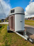 2paardstrailer, Dieren en Toebehoren, Paarden en Pony's | Trailers en Aanhangwagens, Ophalen, Gebruikt, Hout, 2-paards trailer