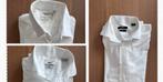 3 witte hemden - overhemden lange mouw - maat S, Vêtements | Hommes, Chemises, Enlèvement, Comme neuf