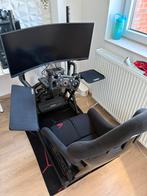 Simulateur de course oplite + bundles moza, Enlèvement, Comme neuf