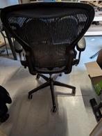 Herman Miller Aeron Graphite Maat C, Enlèvement, Utilisé, Chaise de bureau, Ergonomique