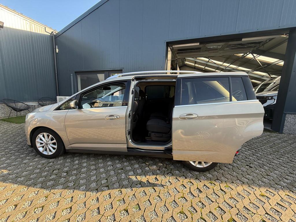Ford C-MAX Grand C-max - Benzine - Slechts 28000 km !, Auto's, Ford, Voorwielaandrijving, Stof, Gebruikt, Overige kleuren