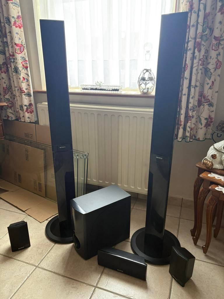 Luidspreker boxen home cinema Sony, Ophalen, Zo goed als nieuw, Sony