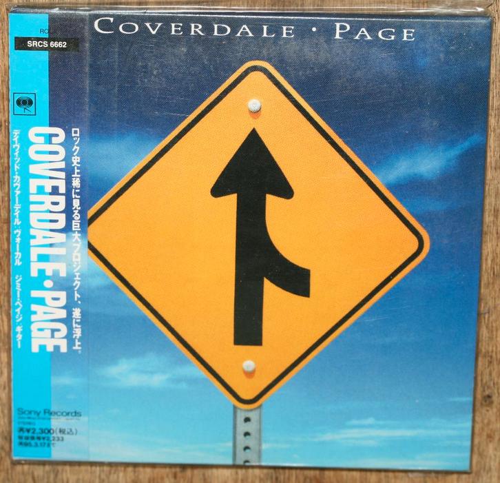CD Japan - - Coverdale • Page – 1993, Cd's en Dvd's, Cd's | Hardrock en Metal, Gebruikt, Ophalen of Verzenden