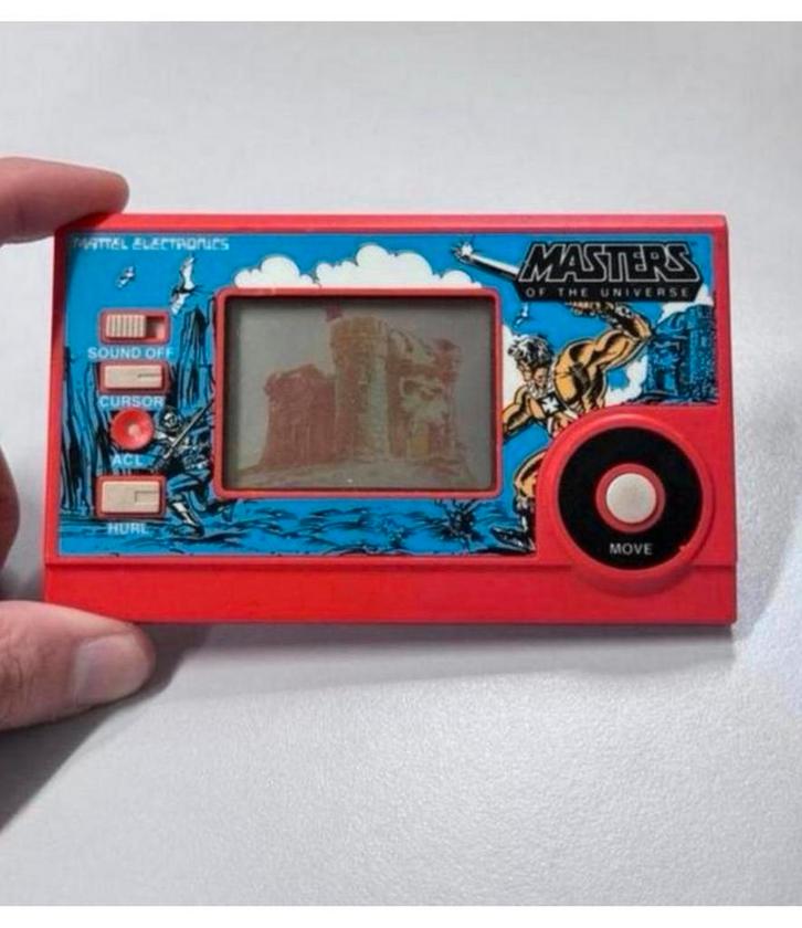 Jouet Mattel, jeu portable LCD Masters of the Universe 1982, Collections, Jouets, Comme neuf, Enlèvement ou Envoi