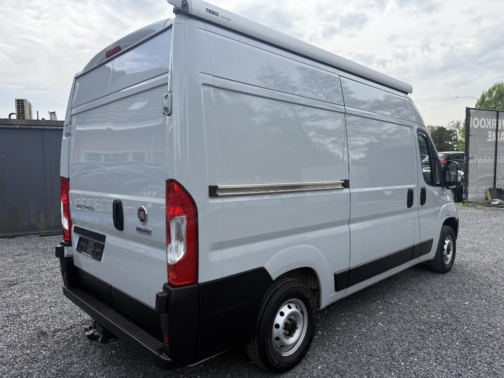 Fiat Ducato 2.2JTD, 2023, 25.000km, AC, Navi, Camper + keu, Luifel, Bedrijf, Diesel, Onderhoudsboekje