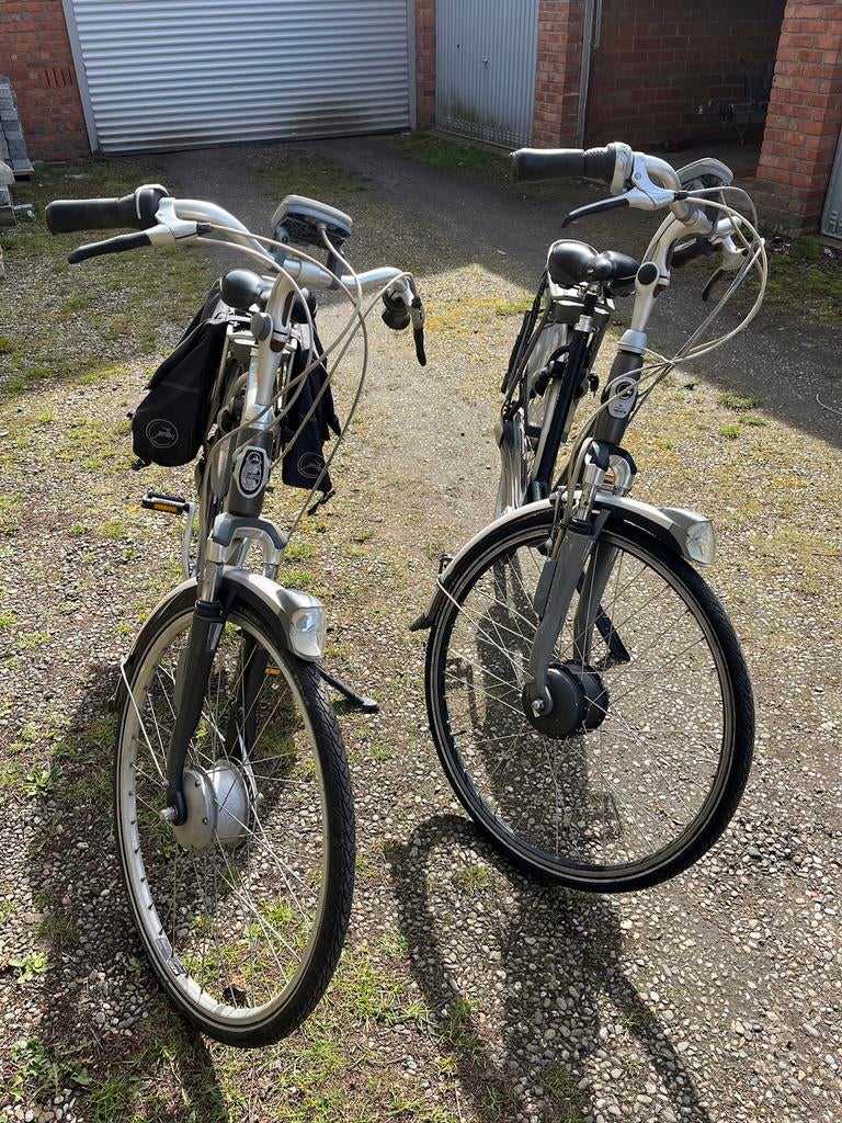 Gazelle dames en herenfiets, Vélos & Vélomoteurs, 51 à 55 cm, 50 km par batterie ou plus, Comme neuf, Enlèvement