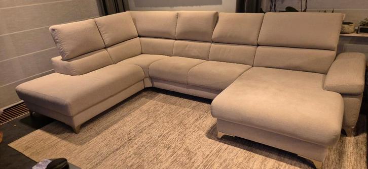 Zithoek "Silenos" te koop, Maison & Meubles, Canapés | Coins salons complets, Utilisé, Tissus, Enlèvement