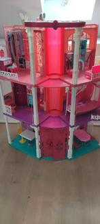 Barbiehuis, Kinderen en Baby's, Speelgoed | Poppenhuizen, Ophalen, Zo goed als nieuw, Poppenhuis