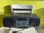Ensemble radio et cassettes vintage Philips, Enlèvement, Comme neuf, Ensemble complet