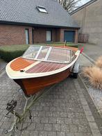 Speeboot v6 mahoniehout, Watersport en Boten, Ophalen, Gebruikt, Binnenboordmotor, 120 tot 200 pk