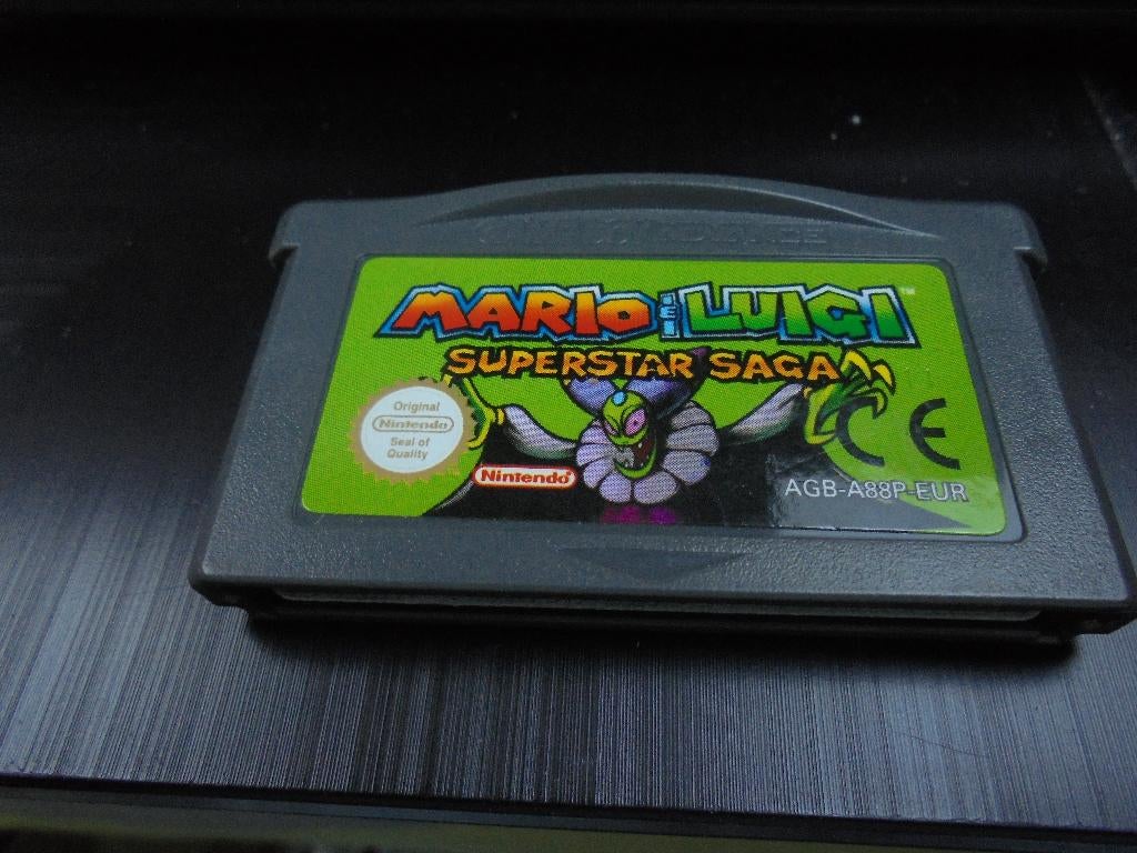 Game boy advance Mario Luigi Super Star Saga (orig), Consoles de jeu & Jeux vidéo, Jeux | Nintendo Game Boy, Enlèvement ou Envoi