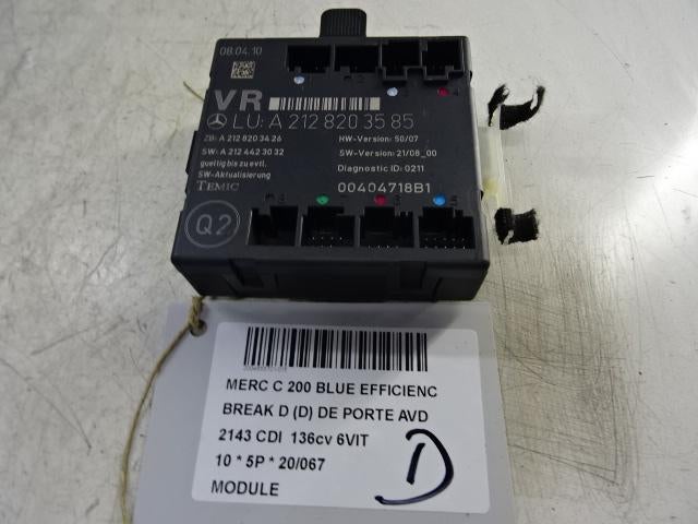 UNITE ELECTRONIQUE C Estate (S204) (A2128203585), Utilisé, Mercedes-Benz