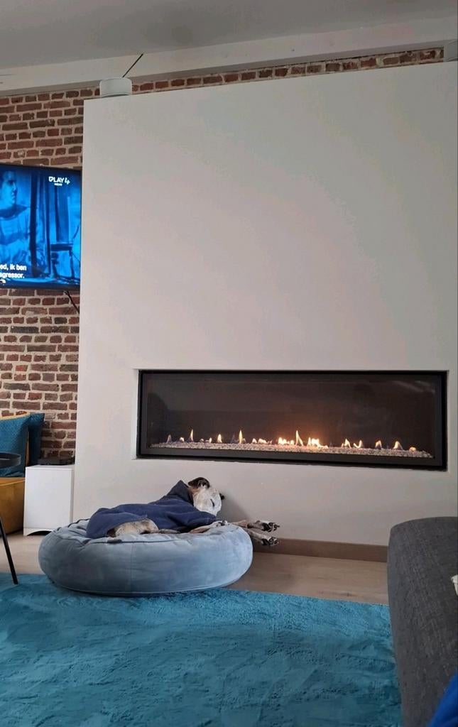 Feu à gaz, Maison & Meubles, Cheminées, Enlèvement