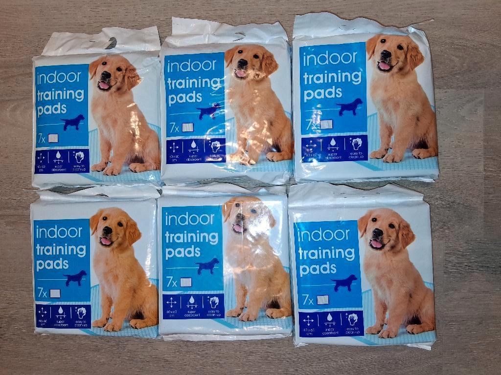 Puppy Trainer pads 60x60 - 7 stuks per pak x 6 pakken, Dieren en Toebehoren, Ophalen of Verzenden, Nieuw
