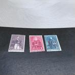 BELGIE 305 /307 scharnier met cote 30,00 €, Postzegels en Munten, Ophalen of Verzenden