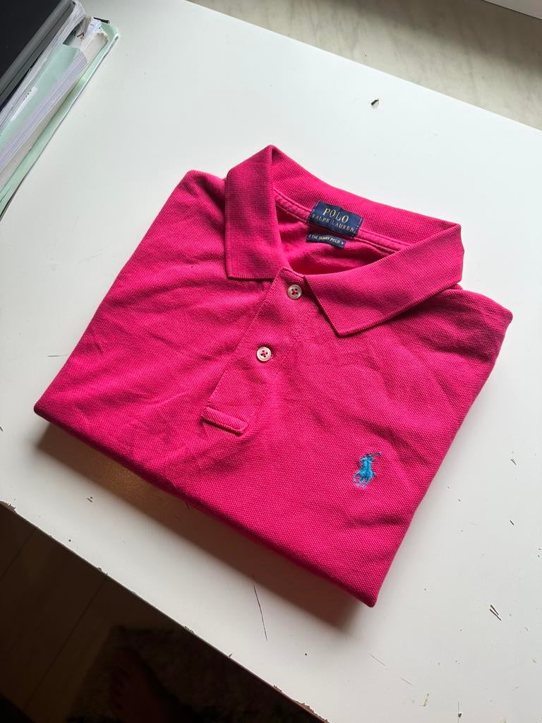 Polo Ralph Lauren, polo rose, Vêtements | Hommes, Polos, Enlèvement, Comme neuf, Taille 46 (S) ou plus petite, Rose