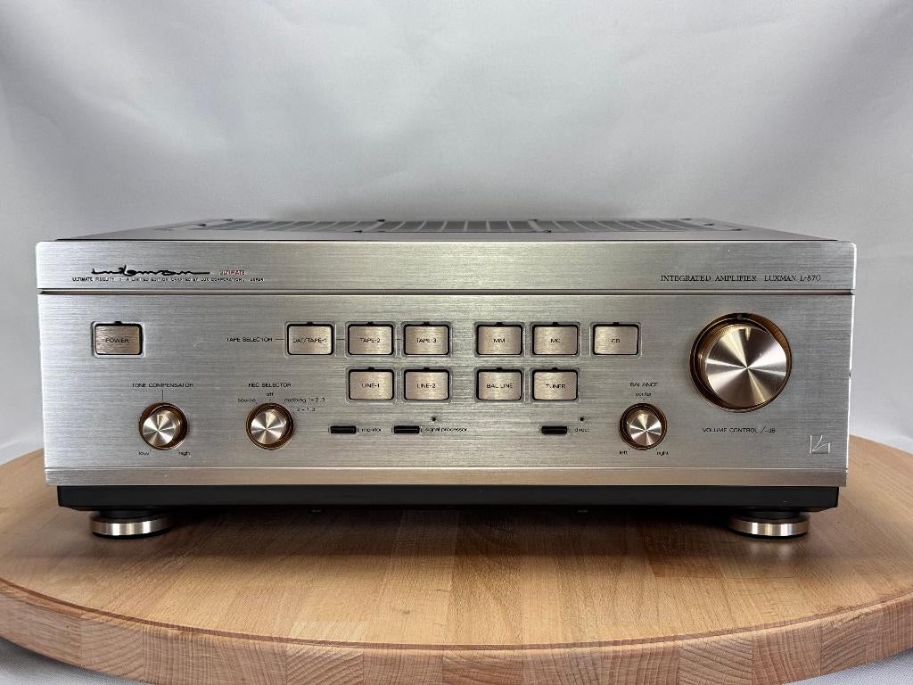 Luxman L-570 geïntegreerde versterker, Overige merken, Gebruikt, Ophalen of Verzenden, Minder dan 60 watt