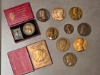Lot de médailles en Belgique, Timbres & Monnaies, Pièces & Médailles, Enlèvement ou Envoi