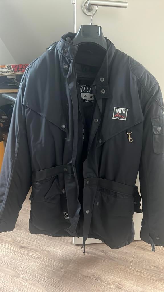 Moto jas moto line zwart, Motoren, Ophalen, Heren