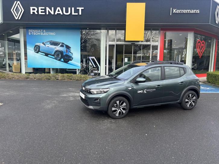 Dacia SANDERO Stepway 1.2 Eco-G 120 extreme Beschikbaar vana, Auto's, Dacia, Bedrijf, Te koop, Sandero Stepway, ABS, Achteruitrijcamera
