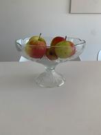 Vintage schaal  in glas, Ophalen, Zo goed als nieuw