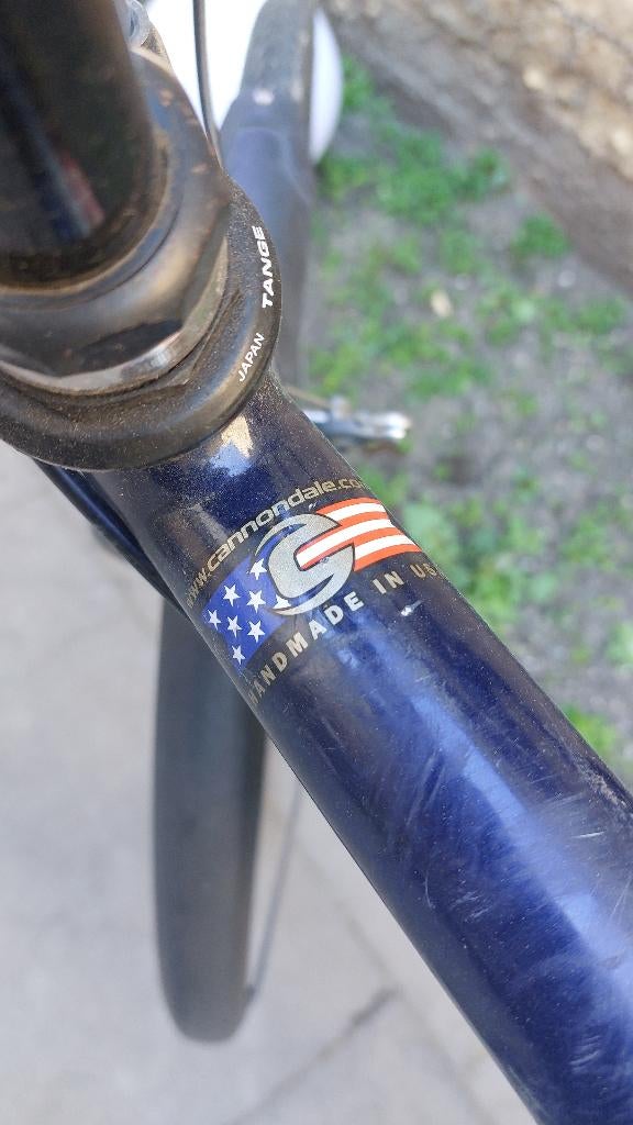 Kader van een Cannondale, Fietsen en Brommers, Gebruikt, Velgrem, Versnellingen, 57 tot 61 cm