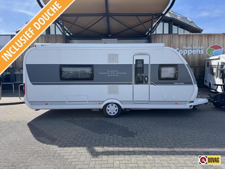 Hobby Prestige 560 WFU 2018 Mover,Airco,Luifel!, Caravans en Kamperen, Caravans, tot en met 4, 1250 - 1500 kg, Rondzit, Hobby